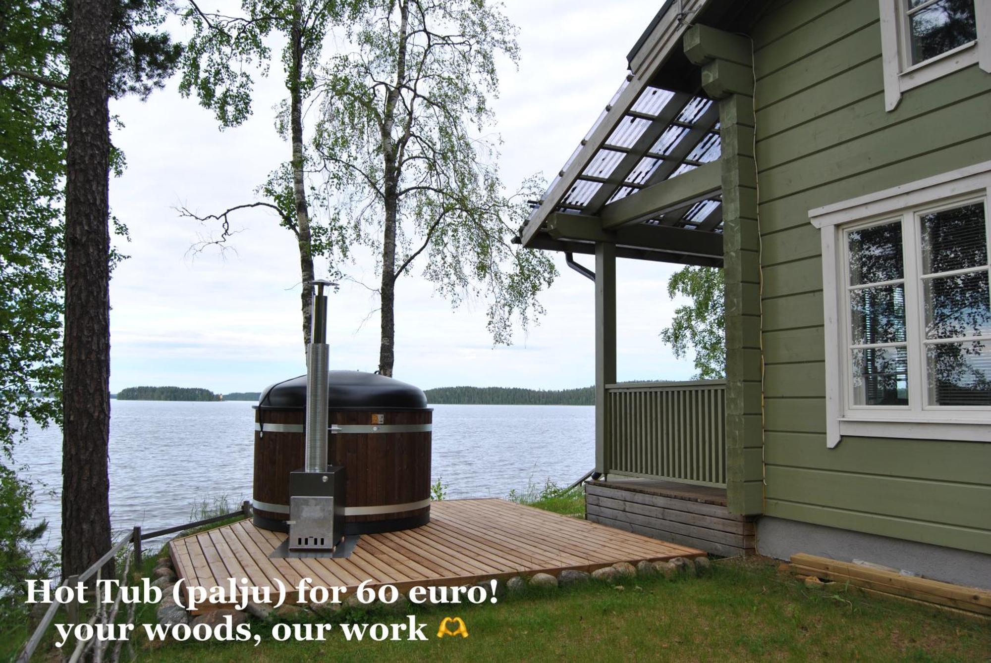 Sresort Saunas - Hot Tub, Palju Іматра Екстер'єр фото